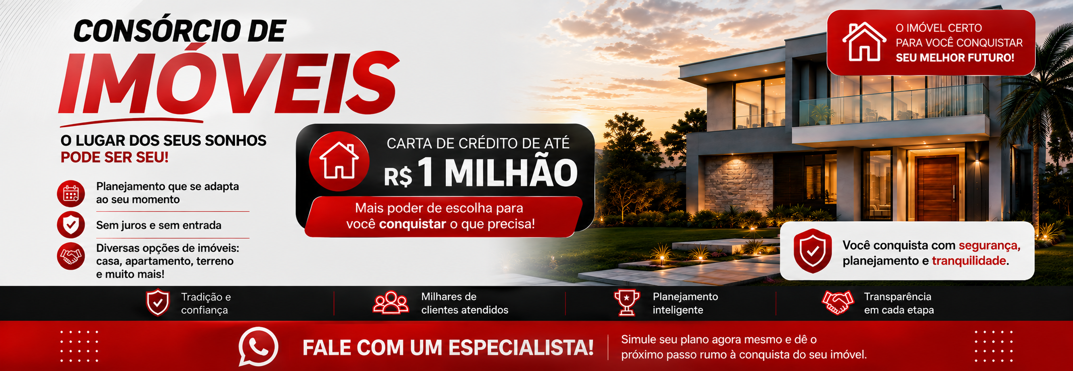 Consórcio para Imóvel