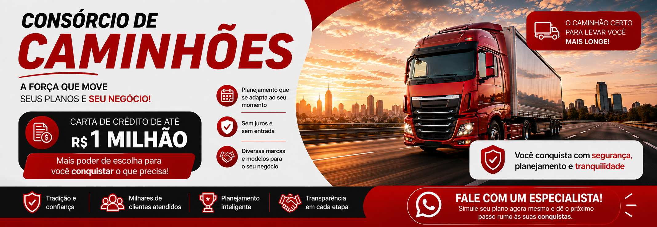 Consórcio para Caminhão