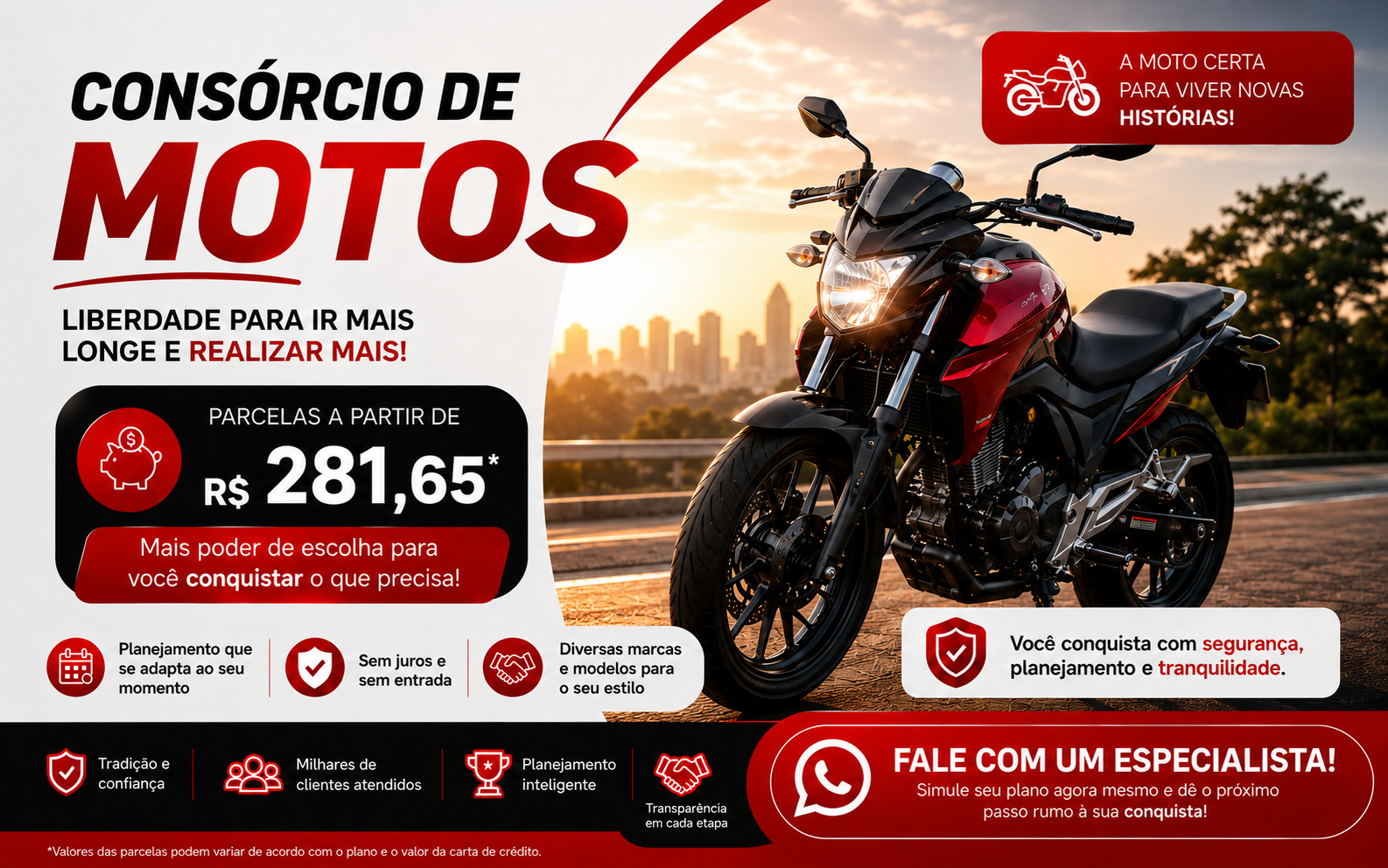 Consórcio de Motos